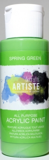 AKRYLOVÁ BARVA ARTISTE - základní jarní zelená - 59 ml